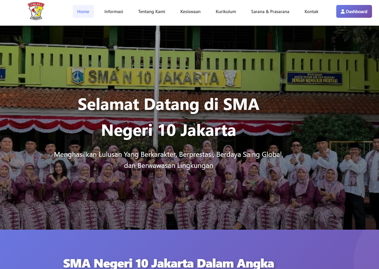 Selamat Datang di Website SMA Negeri 10 Jakarta