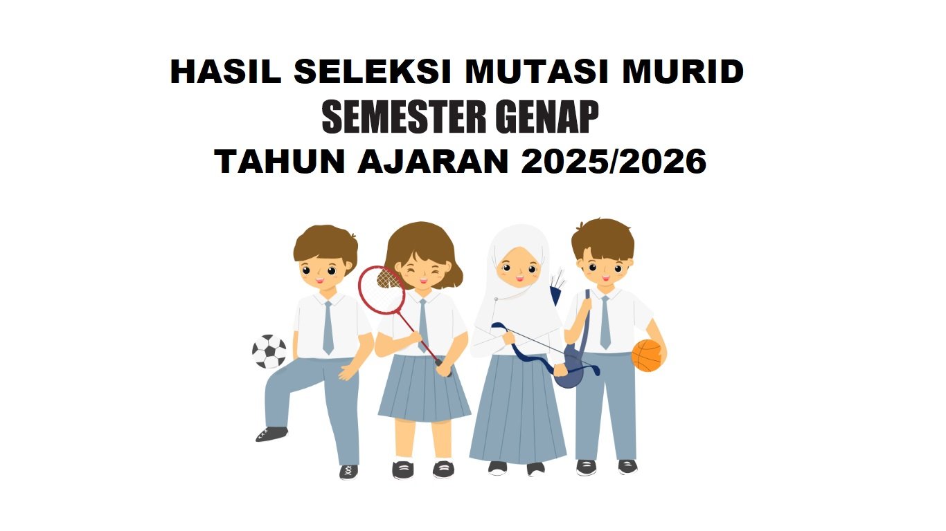 PENGUMUMAN HASIL SELEKSI MASUK MURID SEMESTER GENAP_2025-2026